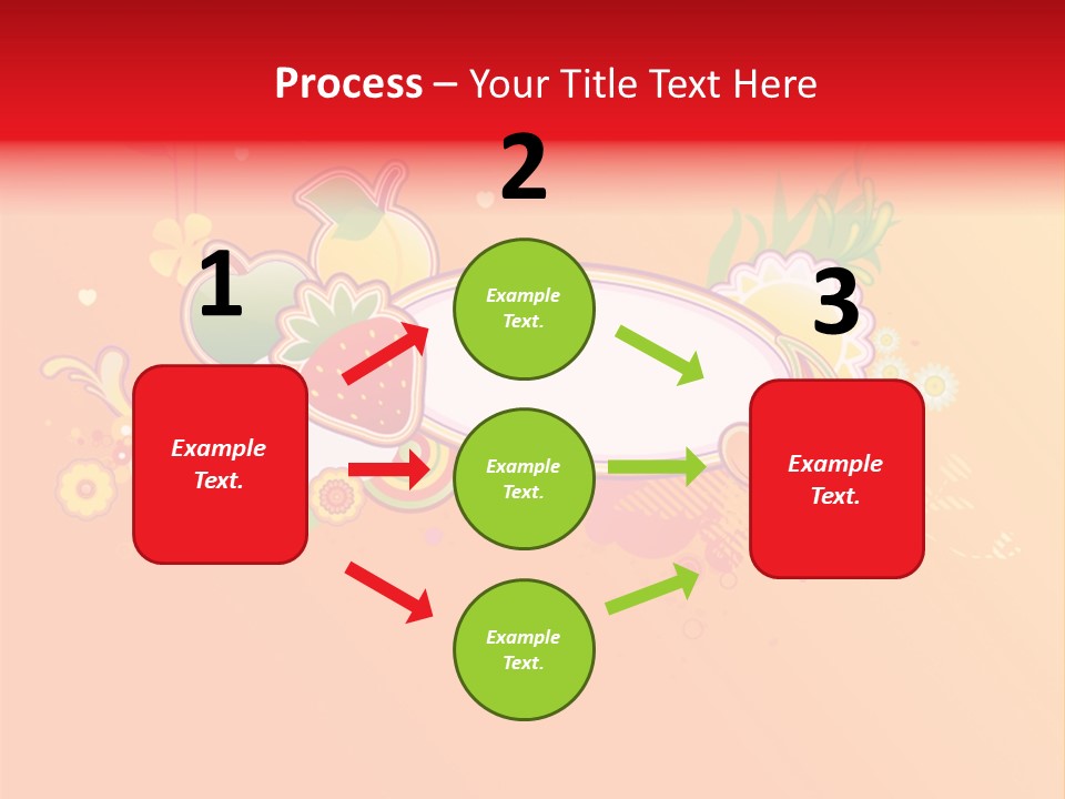 Orange Fun Elements PowerPoint Template