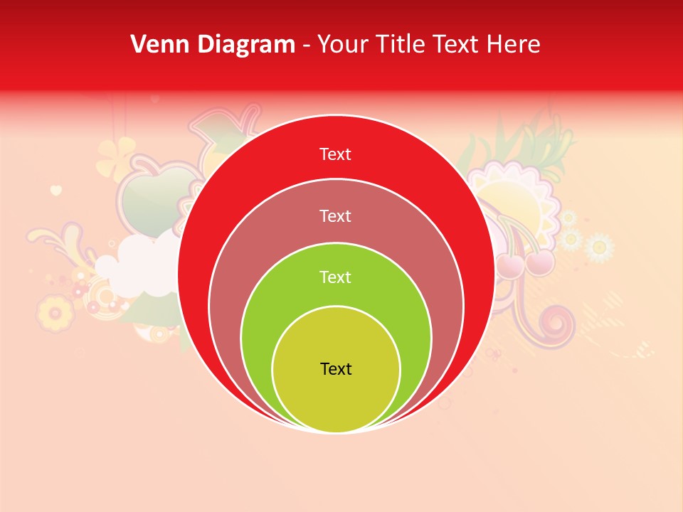 Orange Fun Elements PowerPoint Template