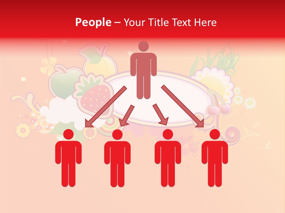 Orange Fun Elements PowerPoint Template