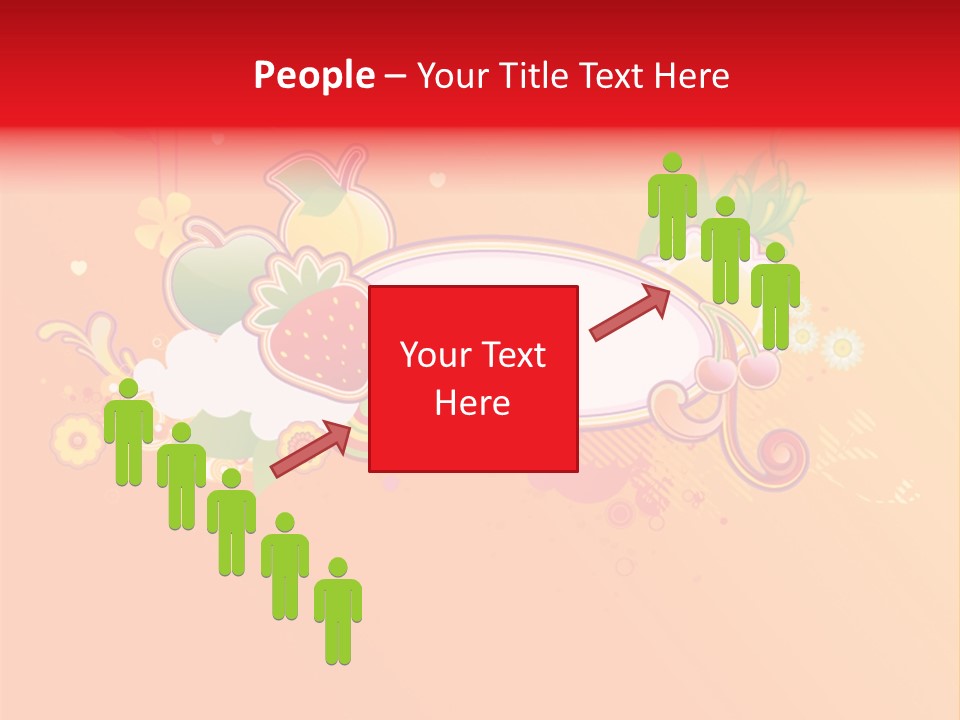 Orange Fun Elements PowerPoint Template