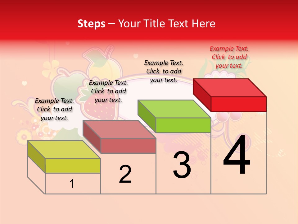 Orange Fun Elements PowerPoint Template