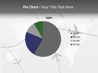 White Aircraft International PowerPoint Template