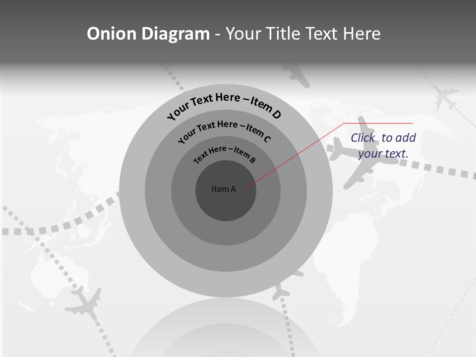 White Aircraft International PowerPoint Template