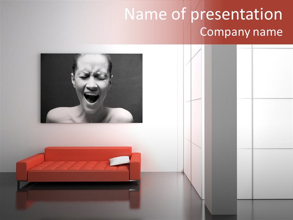 Modern Room Luxury PowerPoint Template