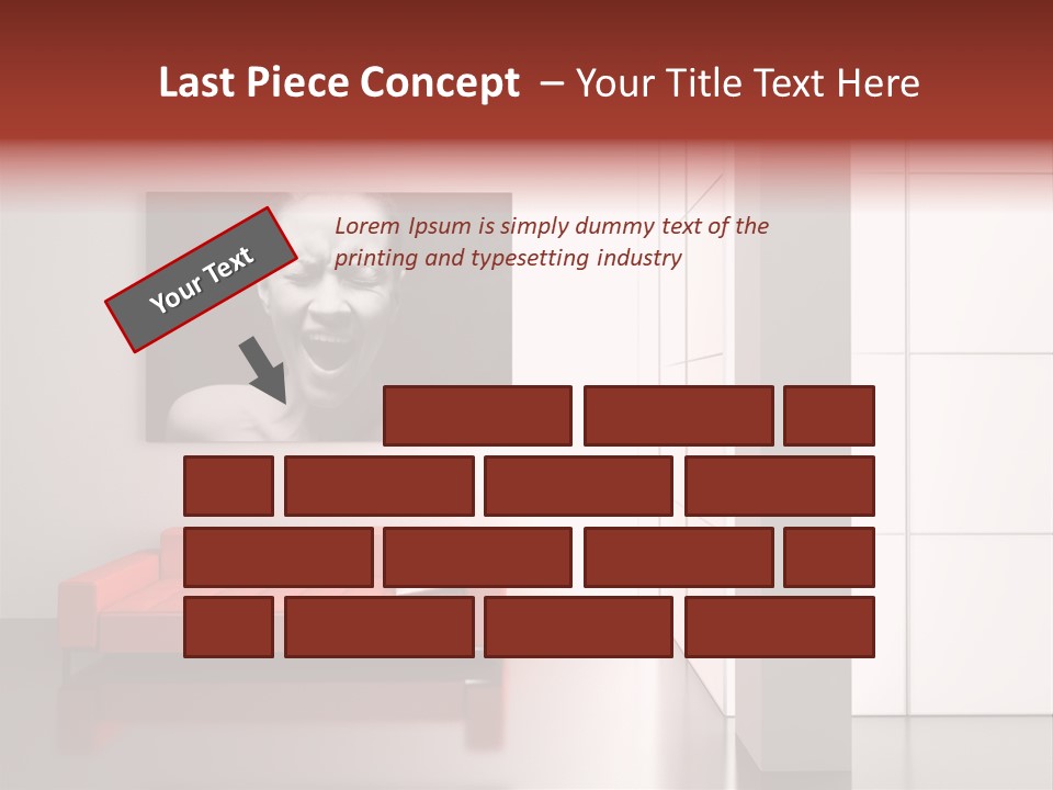 Modern Room Luxury PowerPoint Template