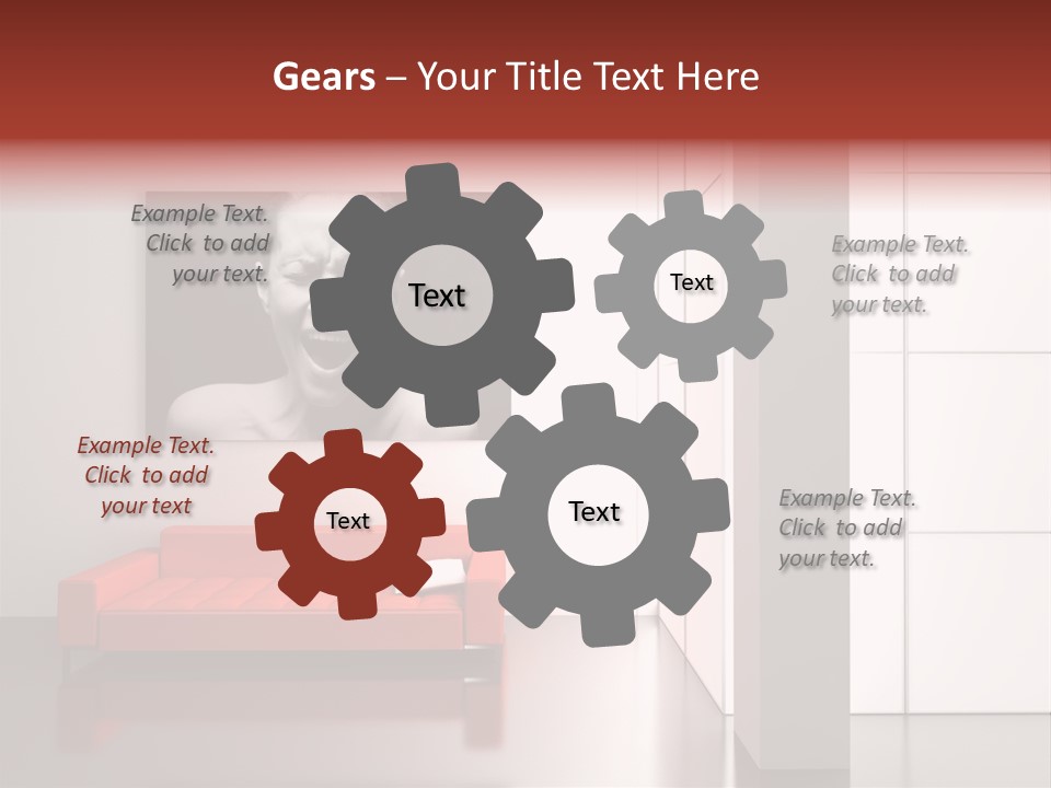 Modern Room Luxury PowerPoint Template