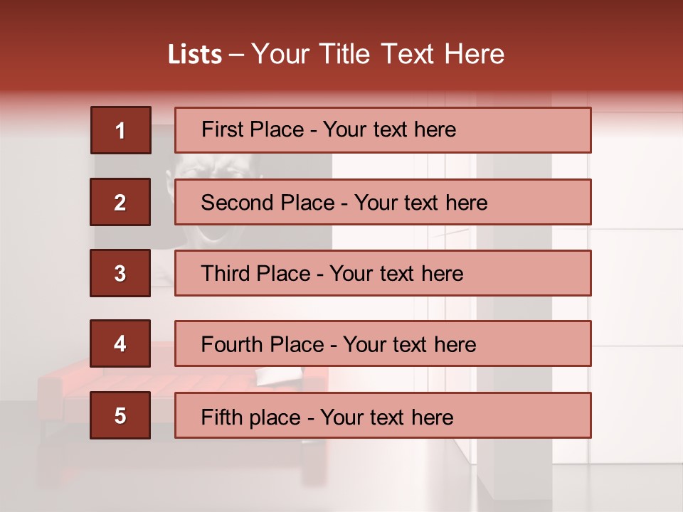 Modern Room Luxury PowerPoint Template