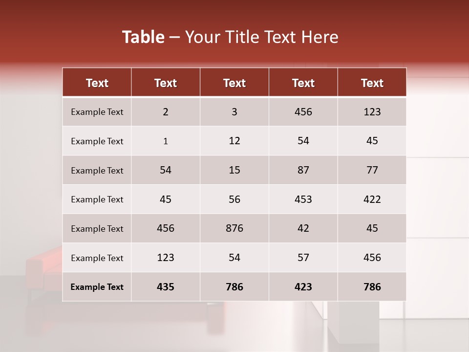 Modern Room Luxury PowerPoint Template