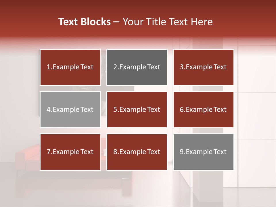 Modern Room Luxury PowerPoint Template