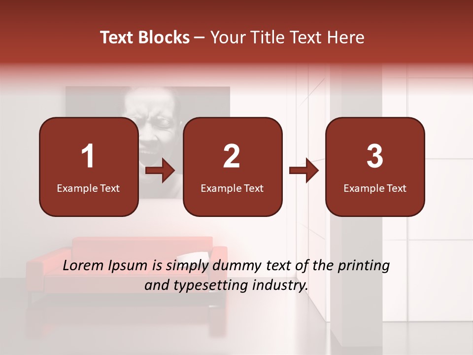 Modern Room Luxury PowerPoint Template