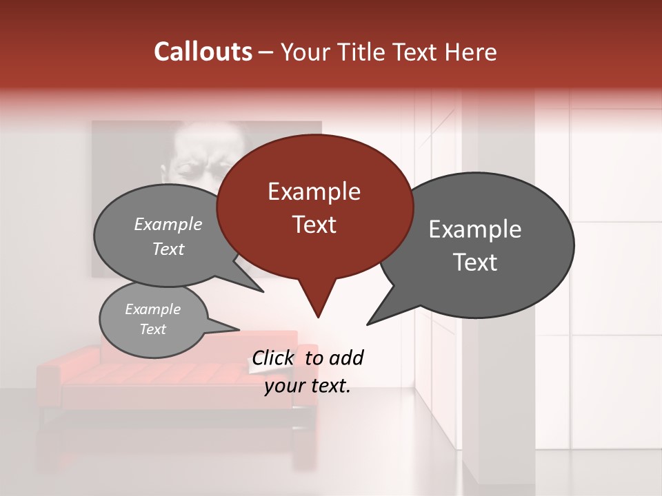 Modern Room Luxury PowerPoint Template