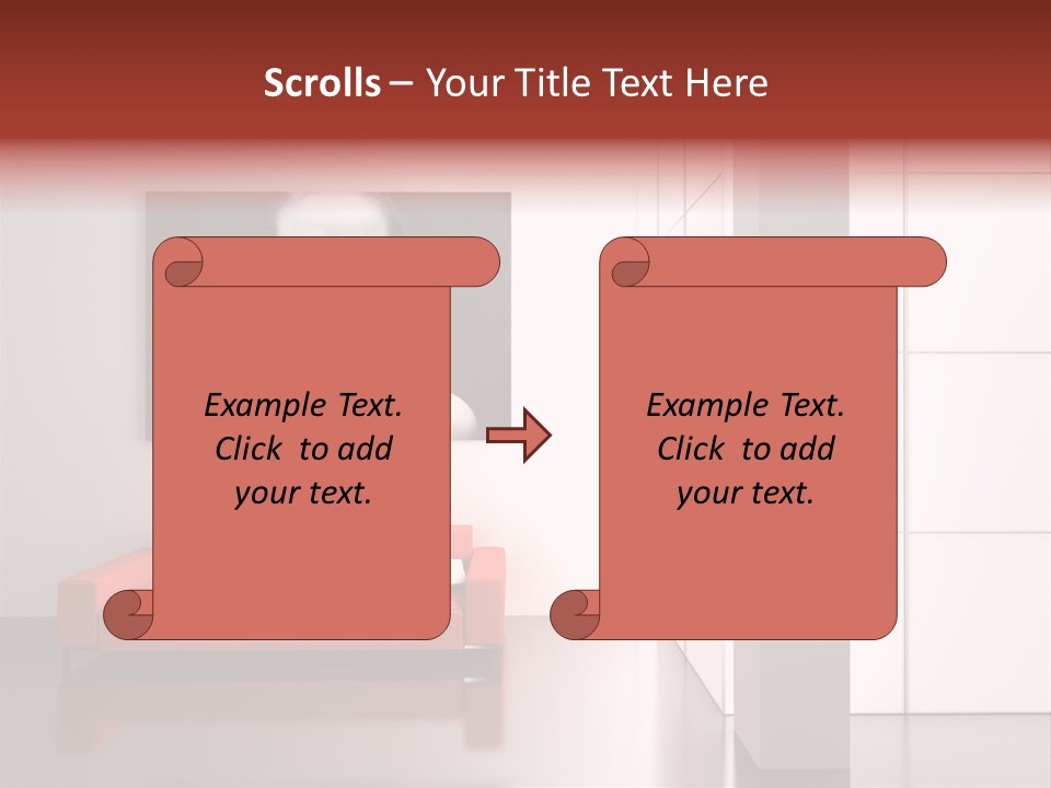Modern Room Luxury PowerPoint Template