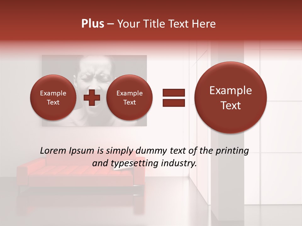 Modern Room Luxury PowerPoint Template
