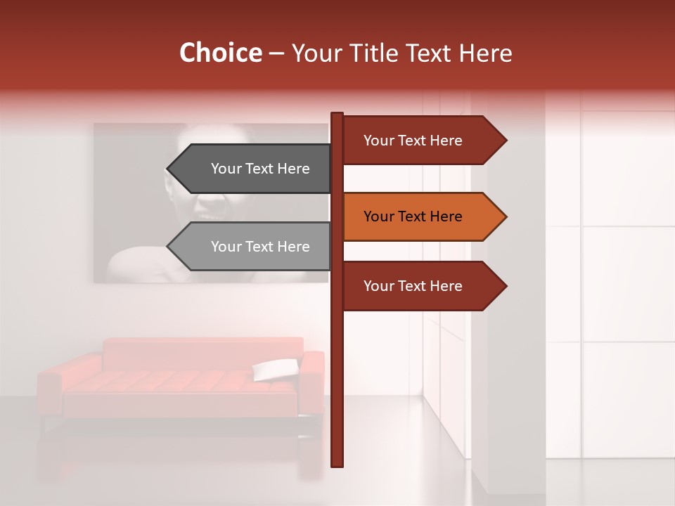 Modern Room Luxury PowerPoint Template