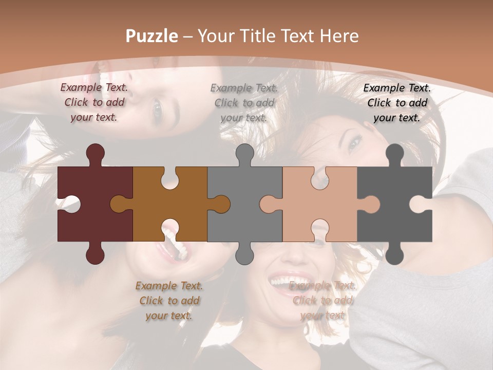 Isolated Togetherness Friendship PowerPoint Template
