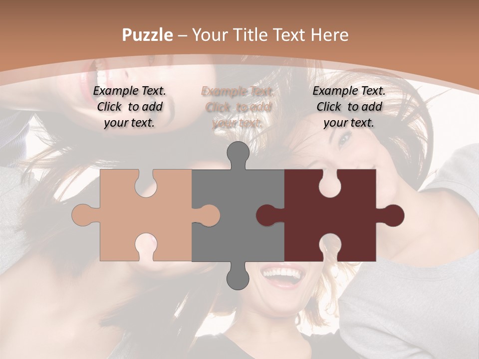Isolated Togetherness Friendship PowerPoint Template