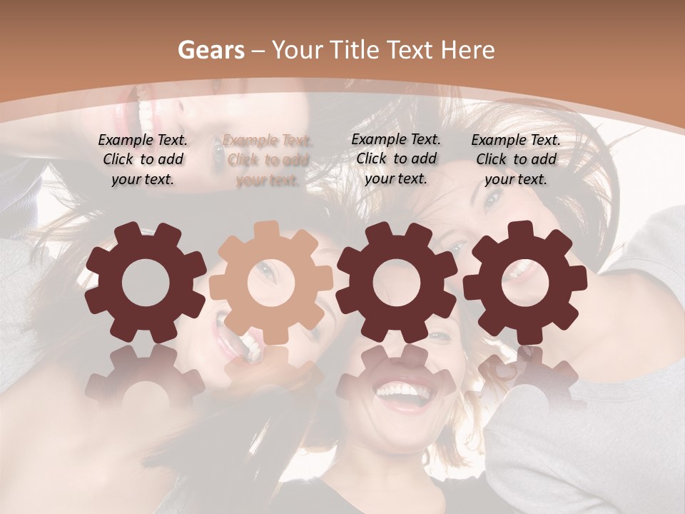 Isolated Togetherness Friendship PowerPoint Template