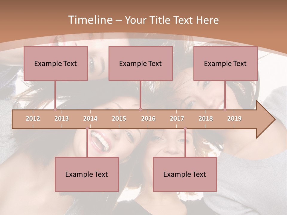 Isolated Togetherness Friendship PowerPoint Template