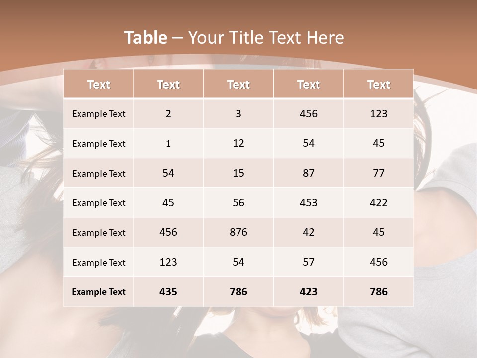 Isolated Togetherness Friendship PowerPoint Template