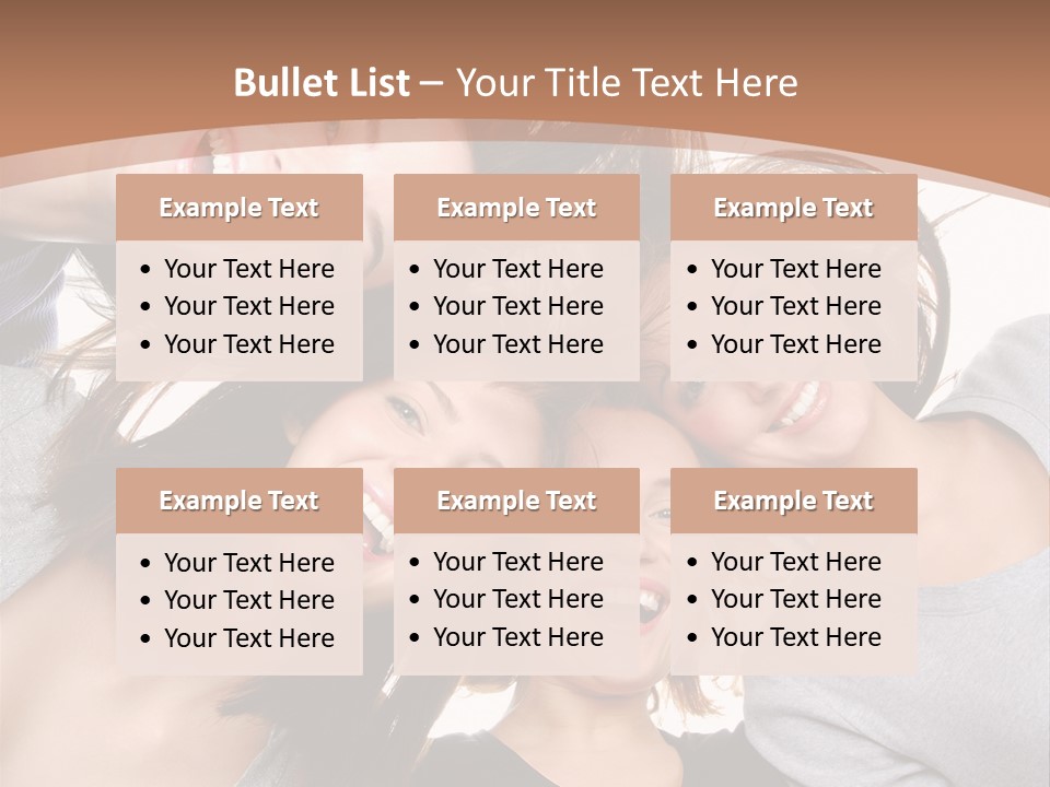 Isolated Togetherness Friendship PowerPoint Template