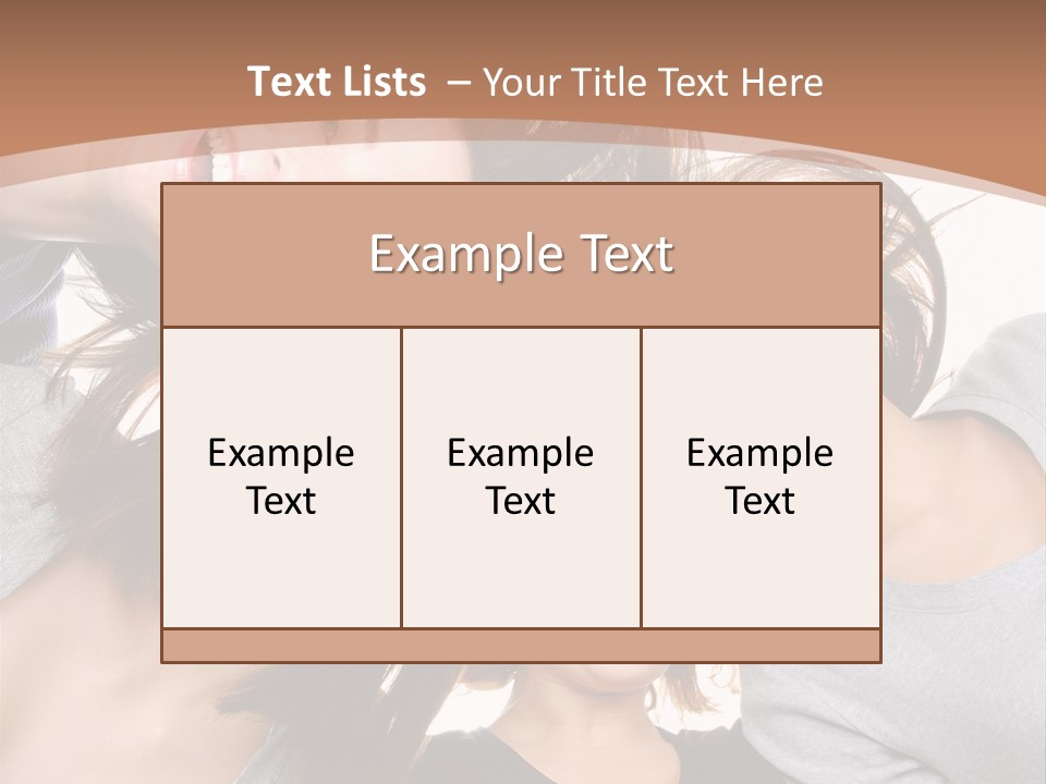 Isolated Togetherness Friendship PowerPoint Template