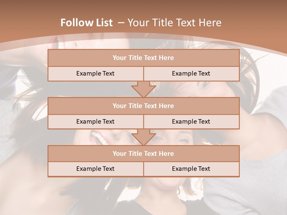 Isolated Togetherness Friendship PowerPoint Template