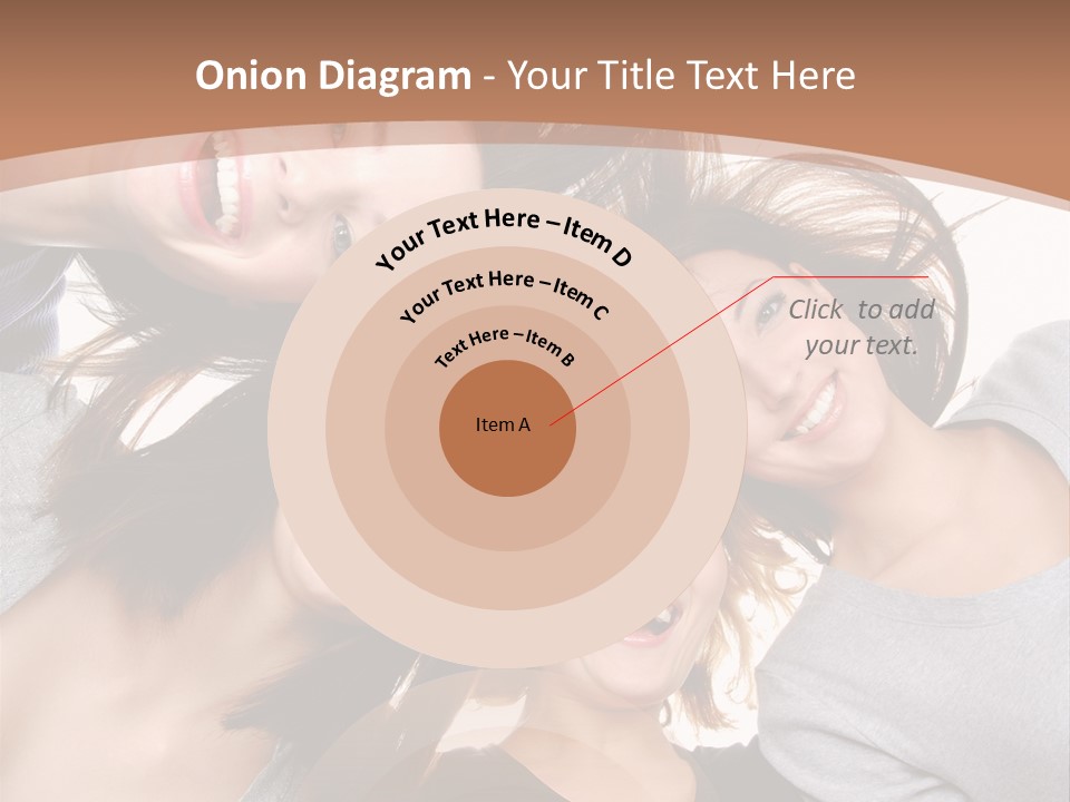 Isolated Togetherness Friendship PowerPoint Template