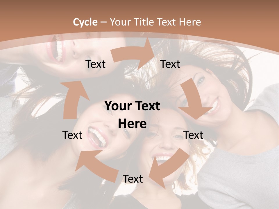 Isolated Togetherness Friendship PowerPoint Template