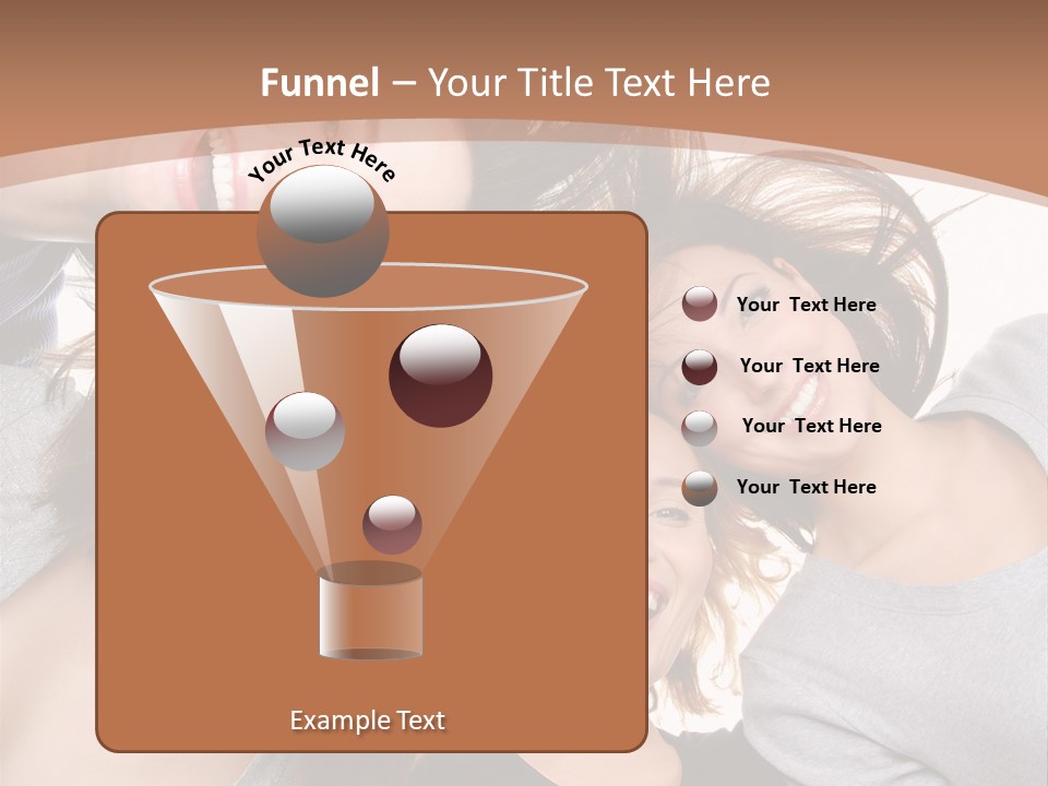 Isolated Togetherness Friendship PowerPoint Template
