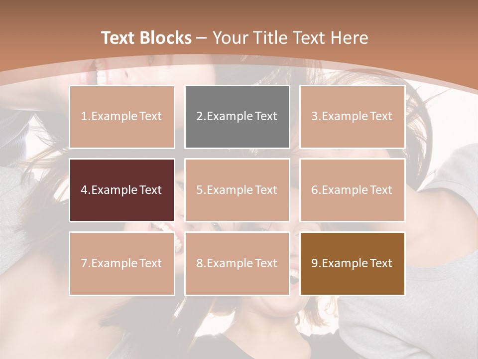 Isolated Togetherness Friendship PowerPoint Template