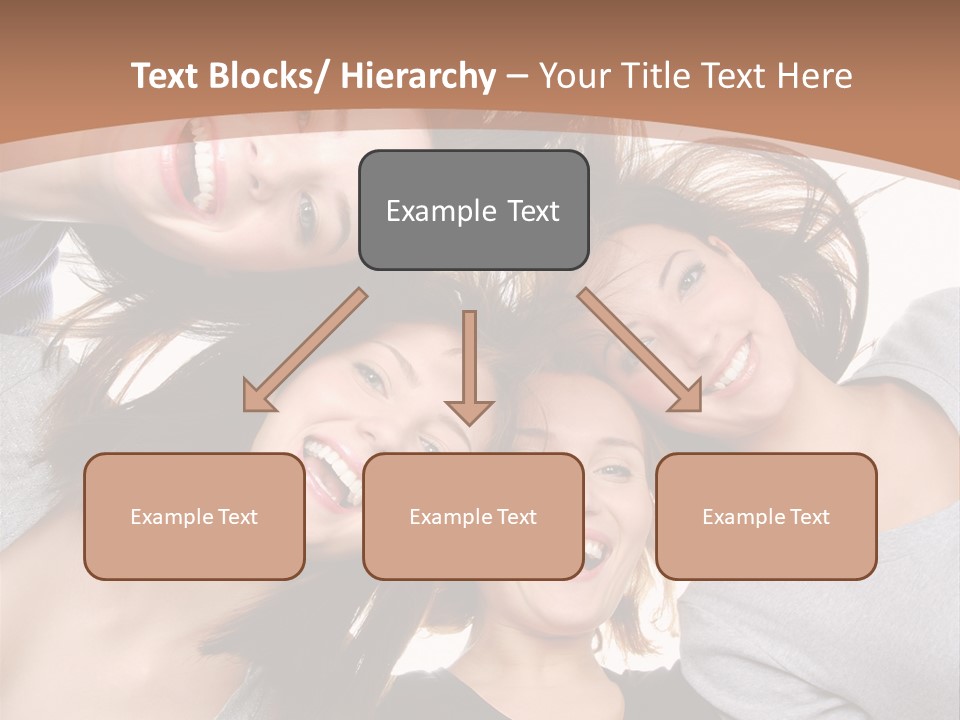 Isolated Togetherness Friendship PowerPoint Template