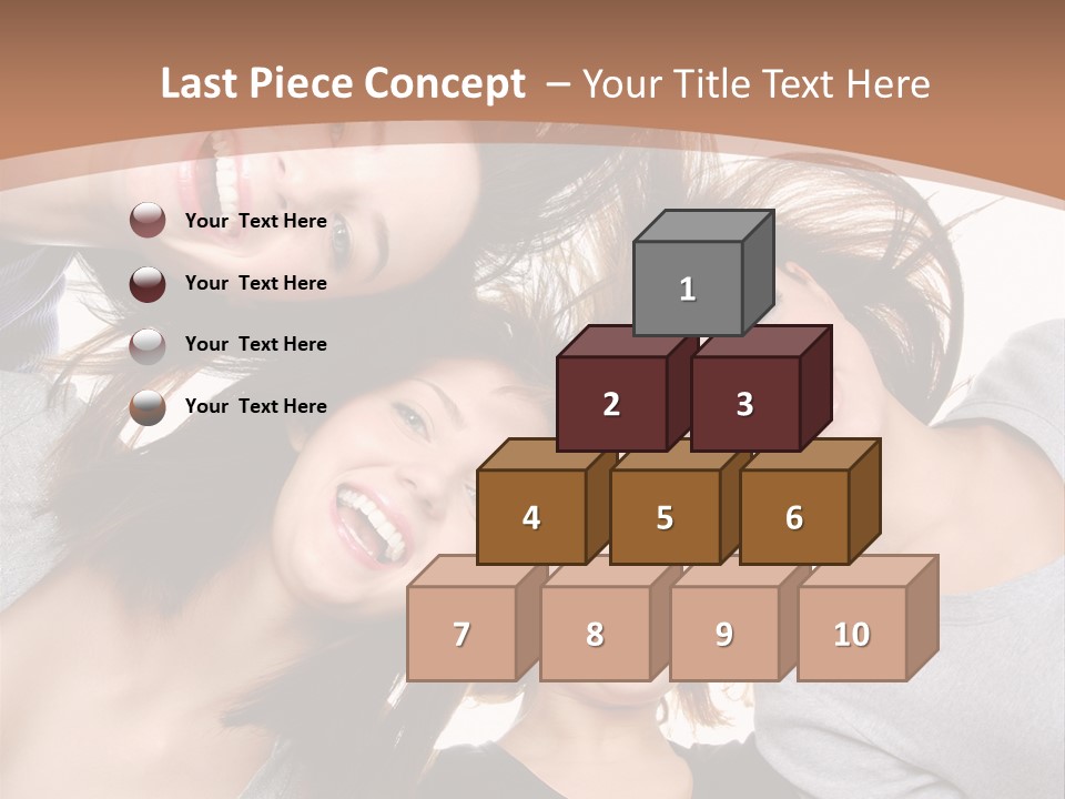 Isolated Togetherness Friendship PowerPoint Template