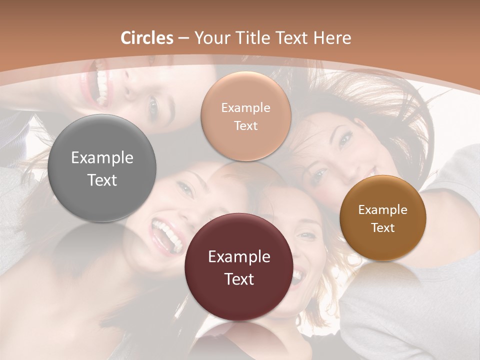 Isolated Togetherness Friendship PowerPoint Template