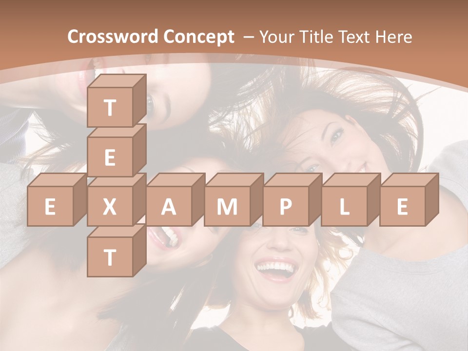 Isolated Togetherness Friendship PowerPoint Template