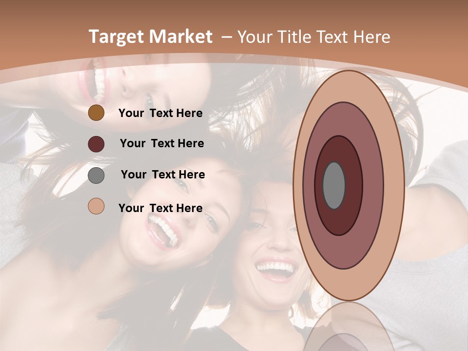 Isolated Togetherness Friendship PowerPoint Template