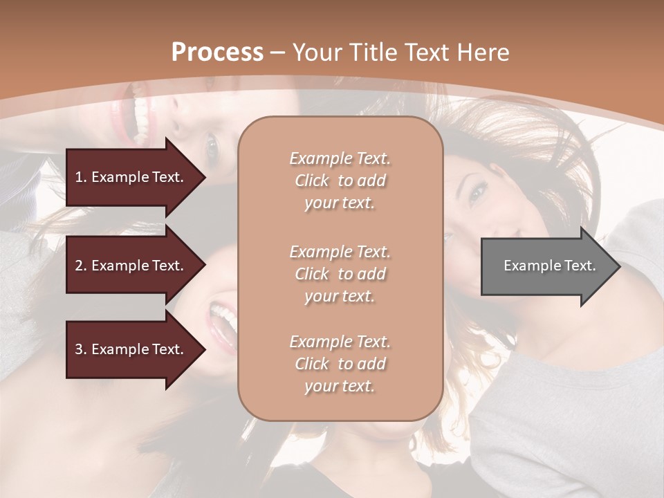 Isolated Togetherness Friendship PowerPoint Template