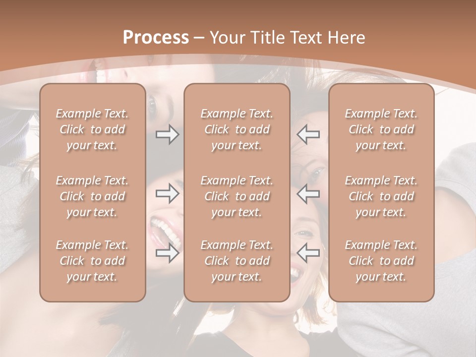 Isolated Togetherness Friendship PowerPoint Template