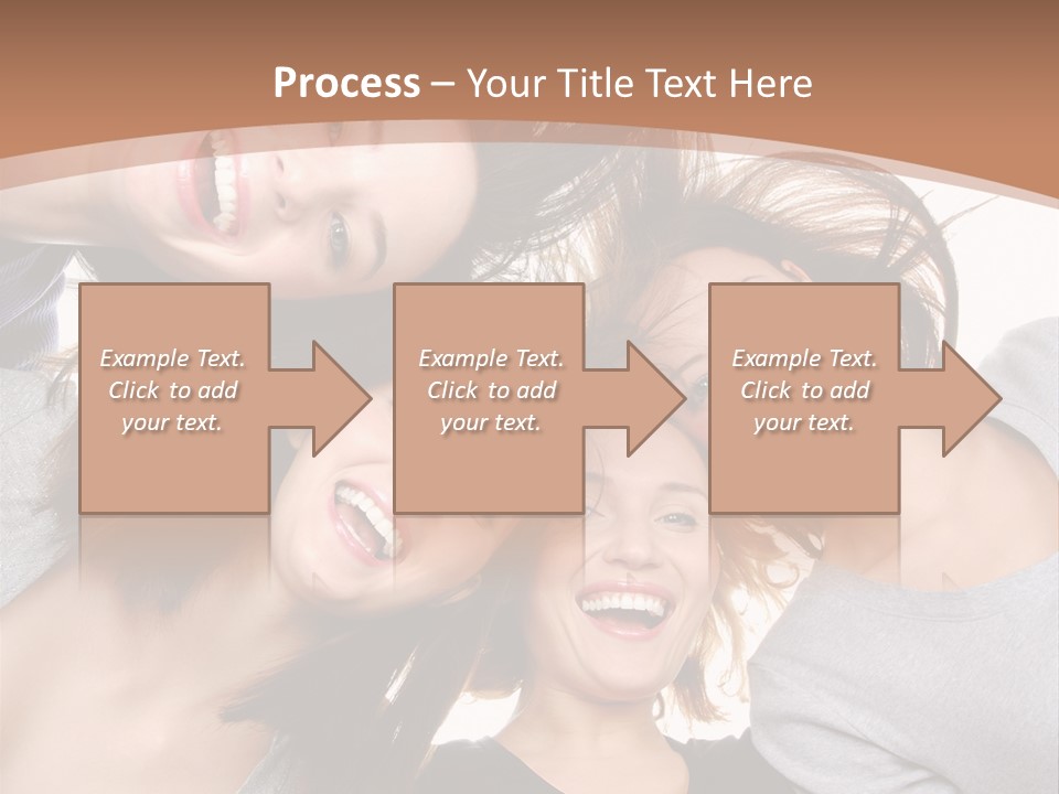 Isolated Togetherness Friendship PowerPoint Template