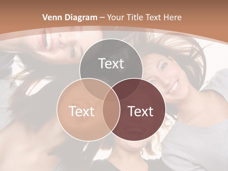 Isolated Togetherness Friendship PowerPoint Template