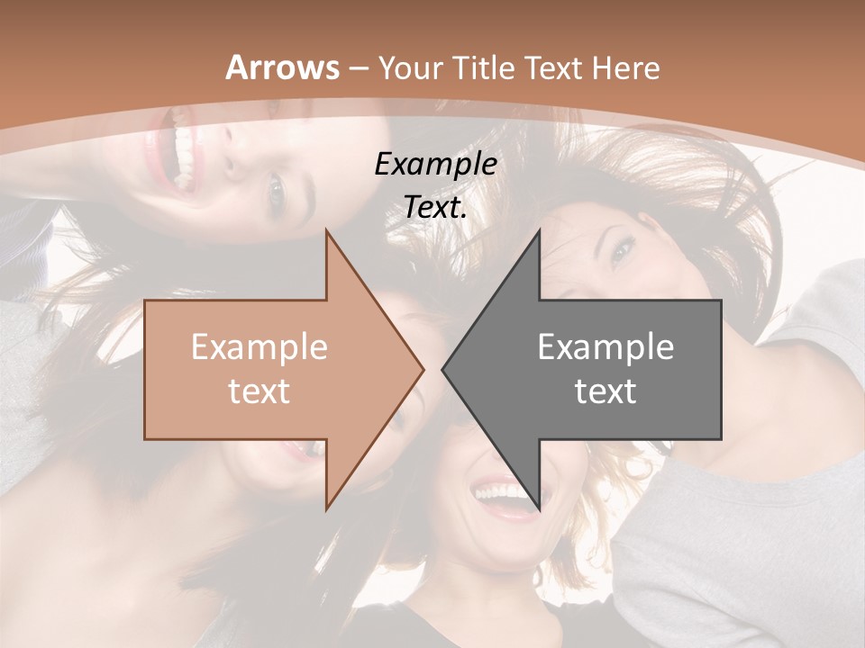 Isolated Togetherness Friendship PowerPoint Template