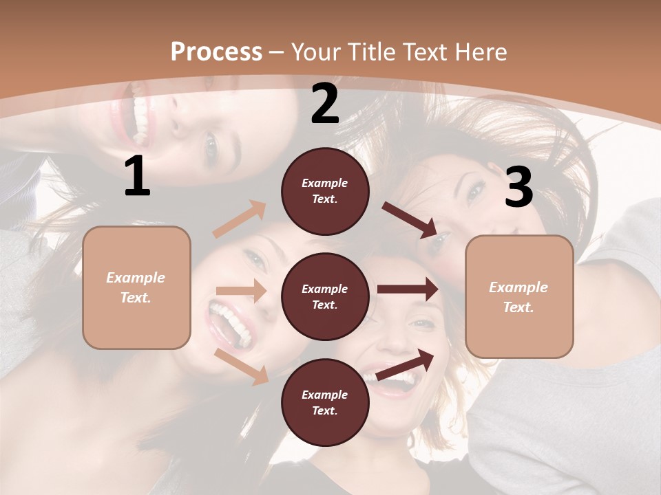 Isolated Togetherness Friendship PowerPoint Template
