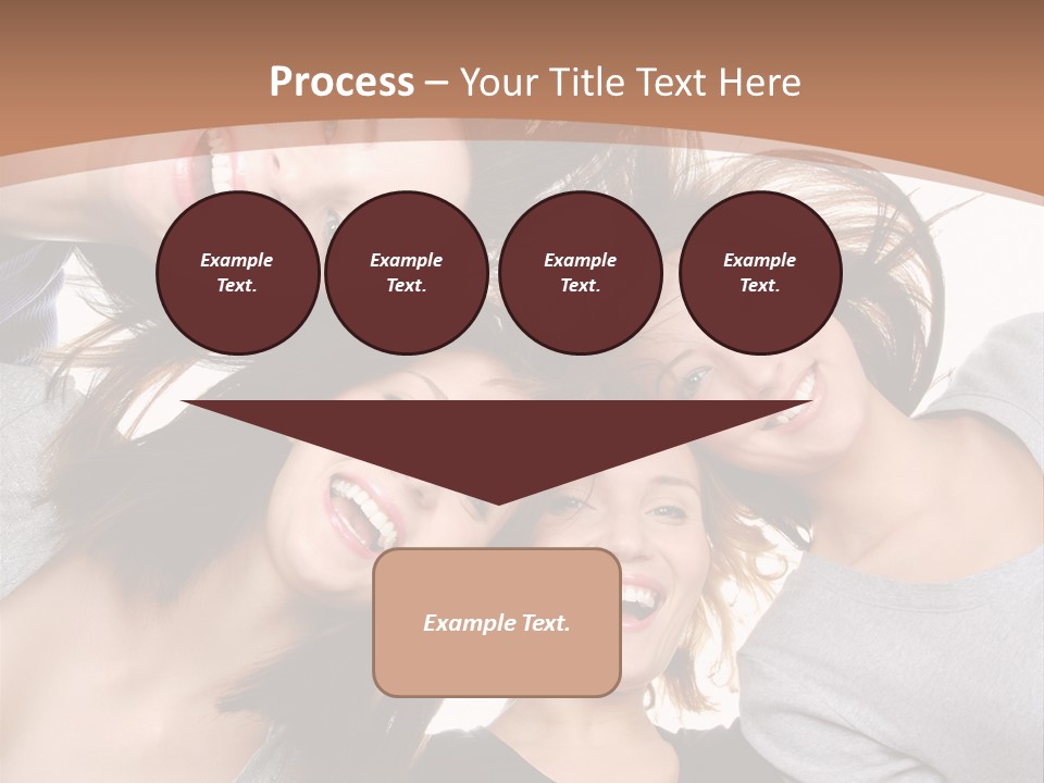Isolated Togetherness Friendship PowerPoint Template