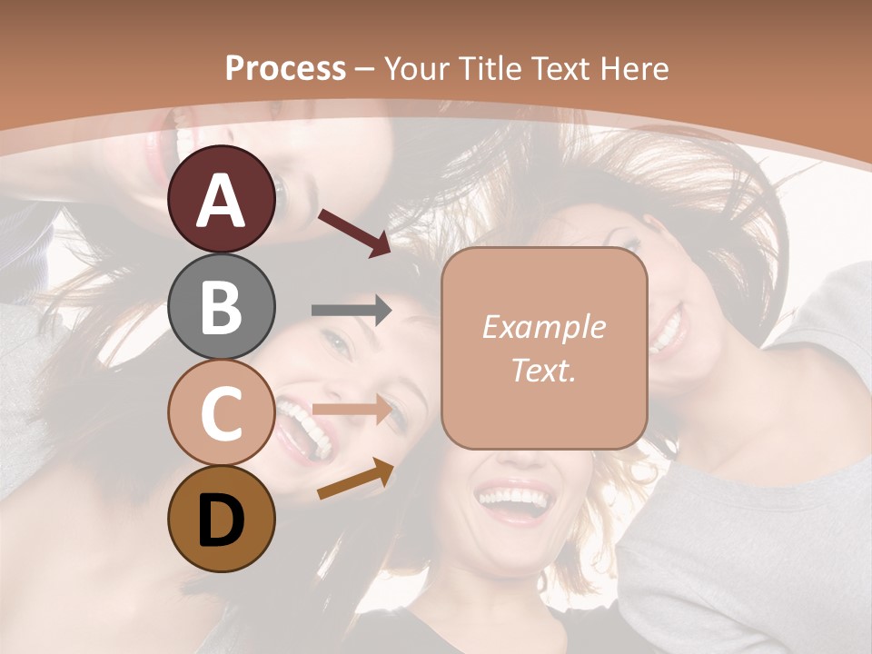 Isolated Togetherness Friendship PowerPoint Template