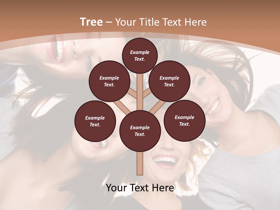 Isolated Togetherness Friendship PowerPoint Template