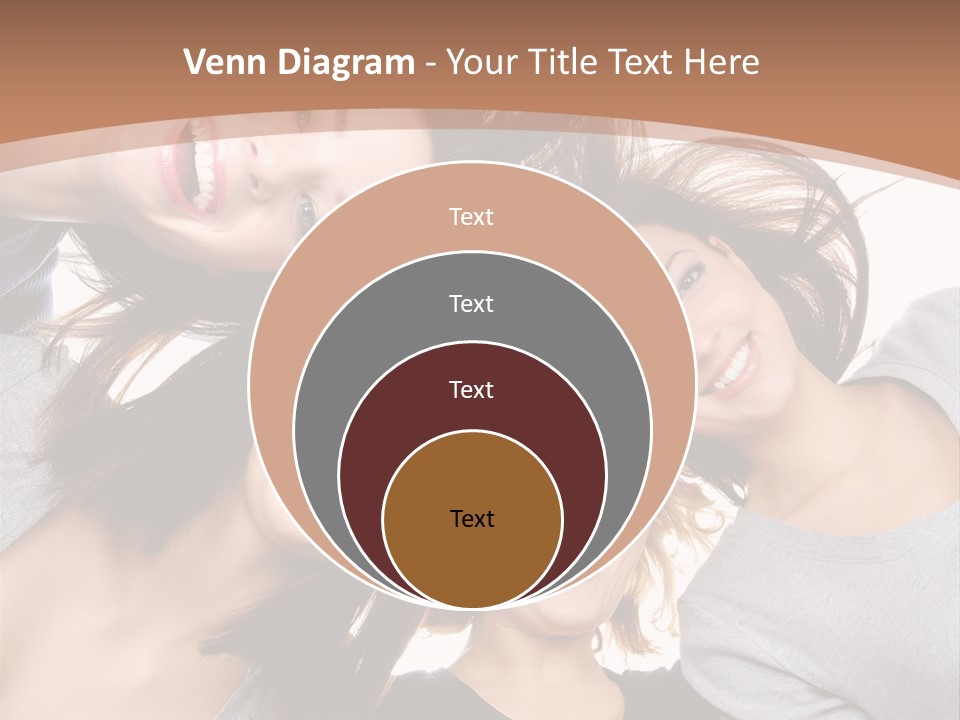 Isolated Togetherness Friendship PowerPoint Template