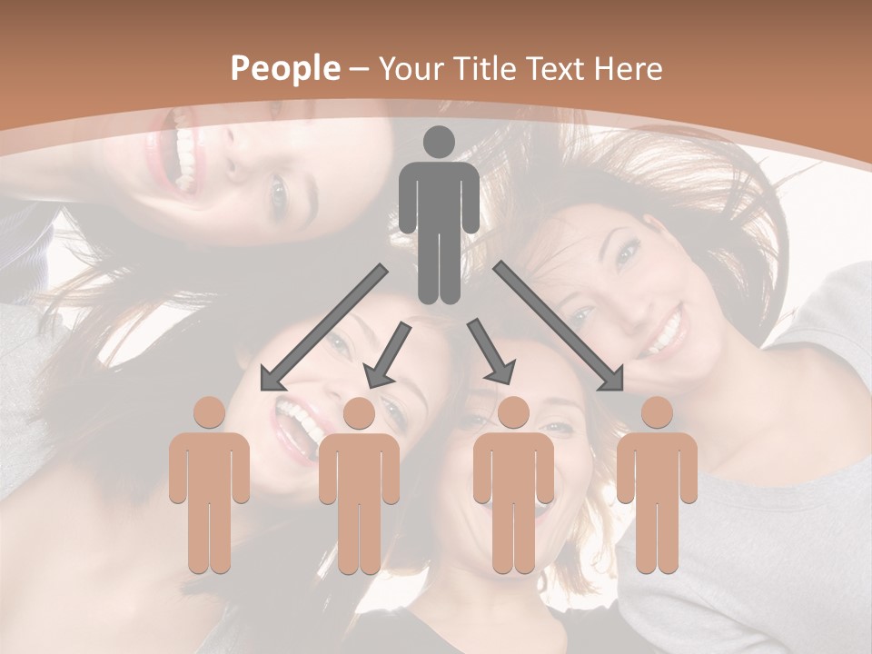 Isolated Togetherness Friendship PowerPoint Template