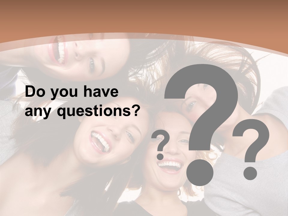 Isolated Togetherness Friendship PowerPoint Template