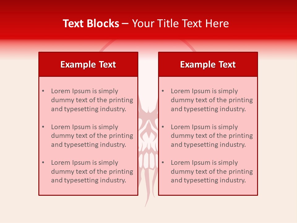 Anatomy Sign Graphics PowerPoint Template
