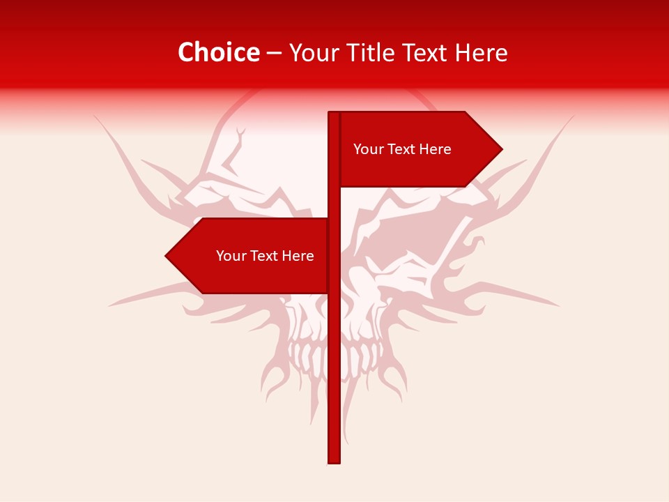 Anatomy Sign Graphics PowerPoint Template