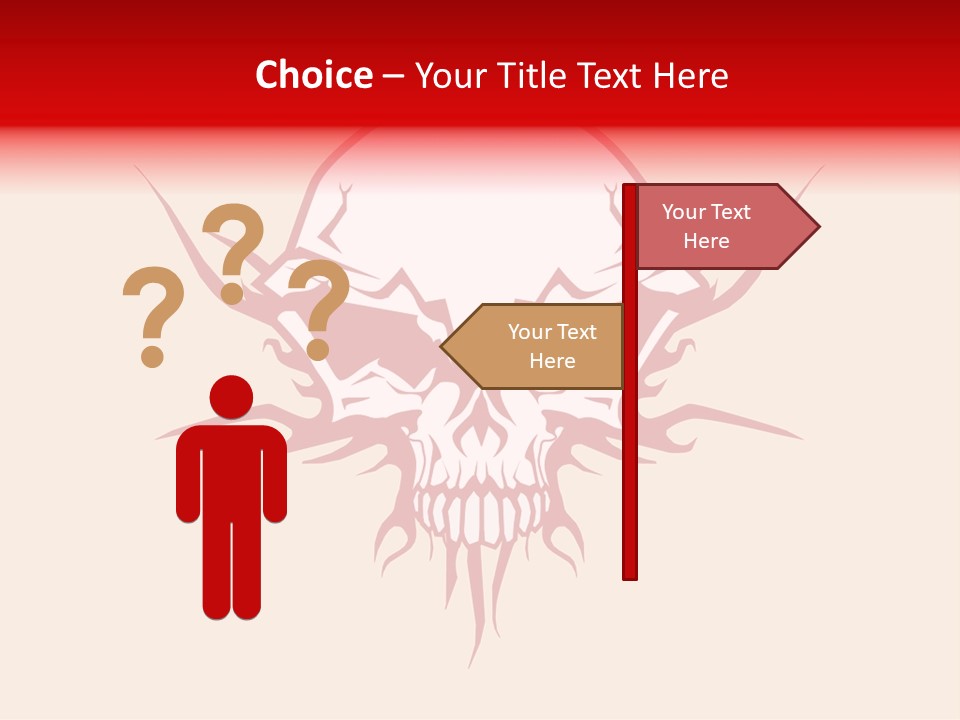 Anatomy Sign Graphics PowerPoint Template